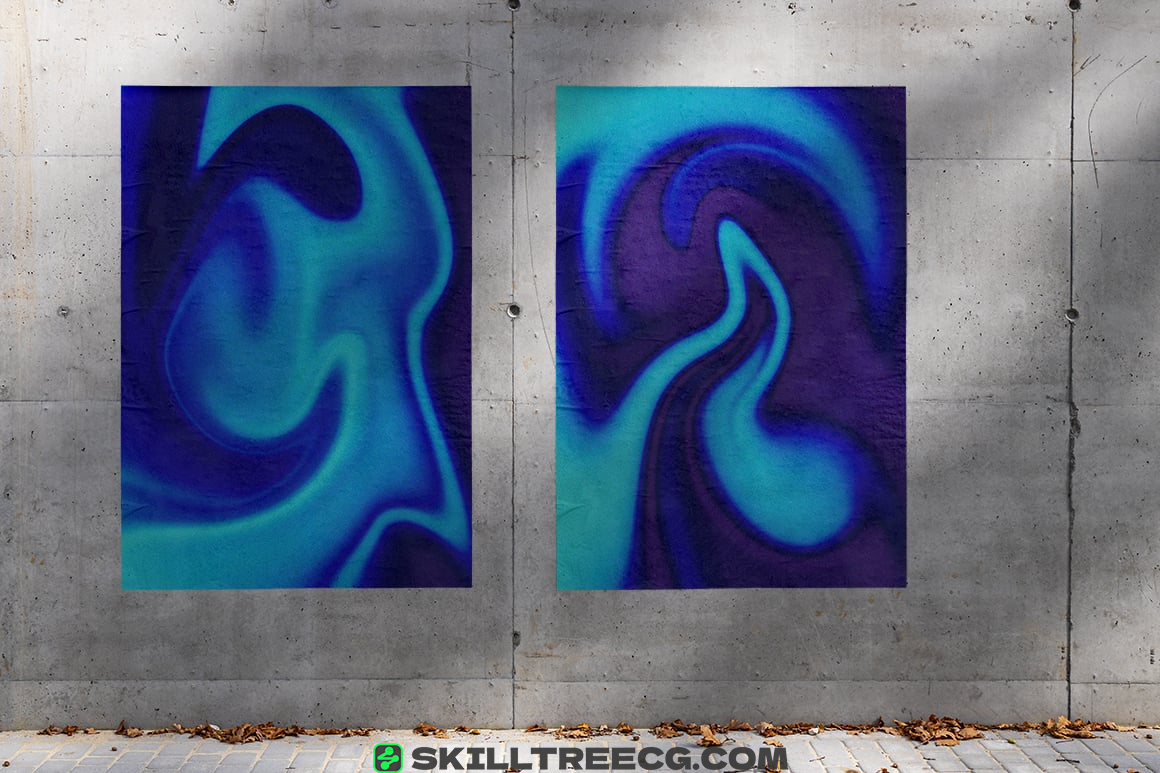 图片[12]-Blueship Gradient Texture Liquid Background（225852）-技能树